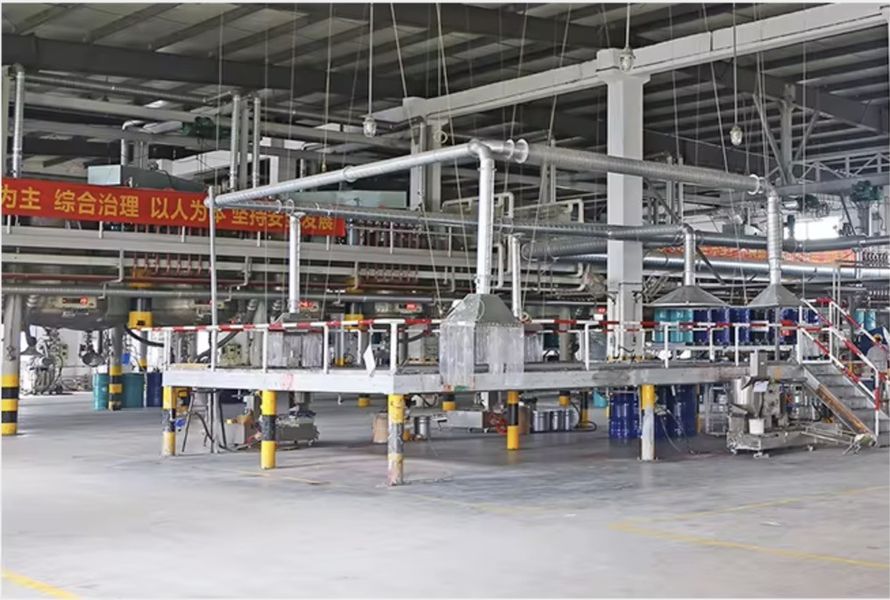 Shanghai Fest Chemical Co.,Ltd üreticinin üretim hattı